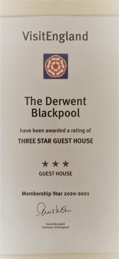 The Derwent Guest House Blackpool Exterior photo